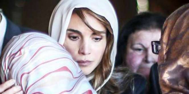 Ratu Rania Hibur Istri Pilot Yordania yang Dibakar ISIS