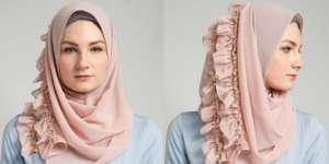  Isha Craft: Tak Perlu Hiasan Lagi di Kerudung Ini