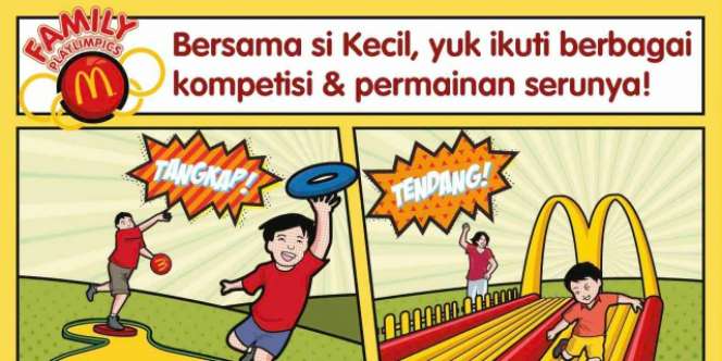 McDonald`s Redball: Ide Seru Bareng Si Kecil
