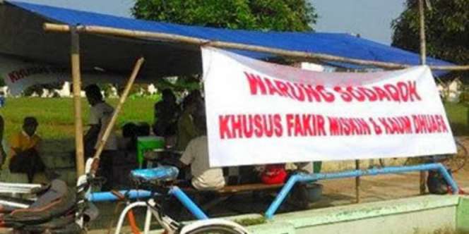 Warung Sodaqoh Pekalongan, Gratis untuk Fakir dan Dhuafa