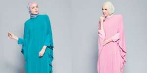 Mozlineshop: Tanpa Corak, Kaftan Ini Tetap Terlihat Anggun