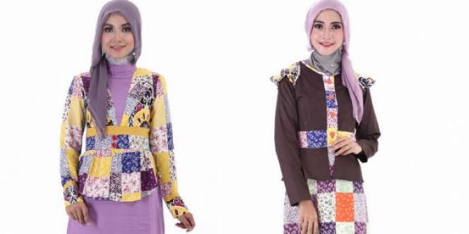 Esme: Tren Motif Patchwork Merambah ke Busana Hijab
