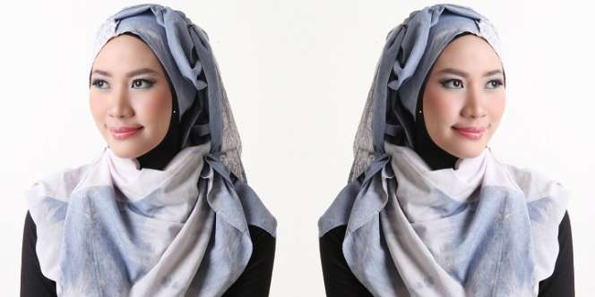 Lazuli Sarae: Hijab Cantik Gradasi Modern