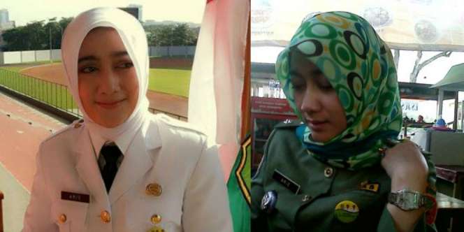 Arie, Lurah Berhijab Idola Baru di Bekasi