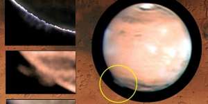 Misteri Awan Misterius di Mars