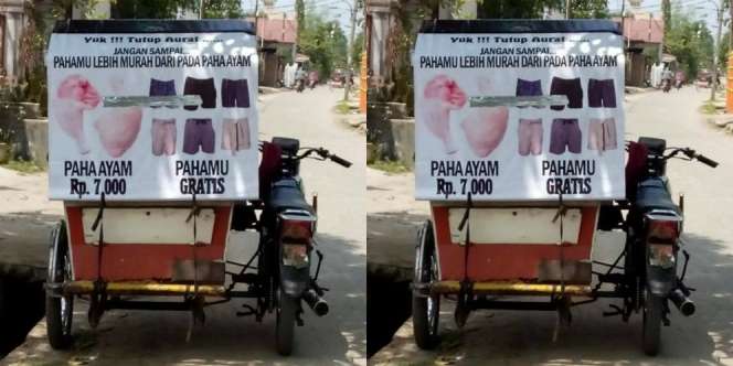`Paha Ayam Rp 7.000, Pahamu Gratis`