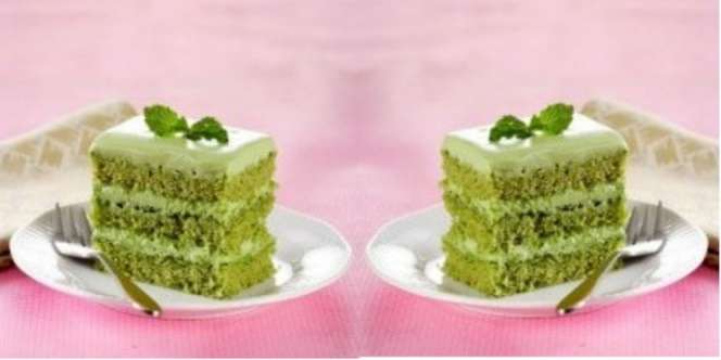 Cemilan Rendah Kalori Bolu Green Tea