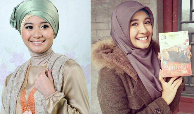 Gaya Hijab Andalan Laudya Cynthia Bella