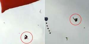 Bocah Terbawa Terbang Layang-layang, Tewas Jatuh