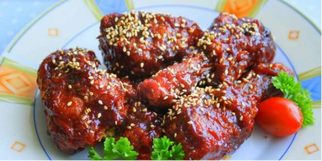 Yangnyeom Tongdak: Pedas Manis Ayam Korea
