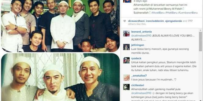 Vokalis `Saint Loco` Jadi Mualaf