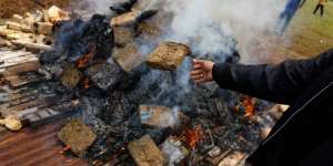 Ganja 3 Ton Dibakar di Palmerah Disorot Media Asing