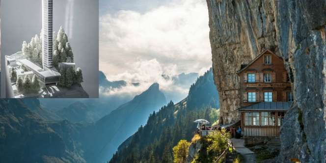 Pengusaha Swiss Bangun Hotel Tertinggi di Gunung Salju