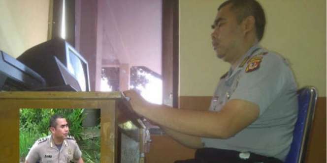 Semangat Polisi Tanpa Kaki Kebanggaan Keluarga