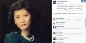 Ani Yudhoyuno Pamer Foto 'Pernah Kurus'