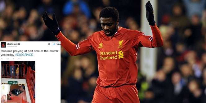 Liverpool Berang Fans Hina Suporter yang Salat