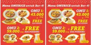 Sunny Side Up: Paket Seru 'Omurice' Untuk Ber-4
