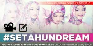Ikuti Lomba Video Tutorial Hijab #SetahunDream