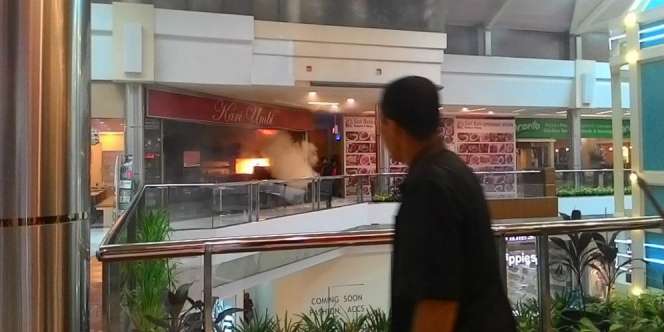 Mal Pondok Indah Kebakaran, Lalin Macet
