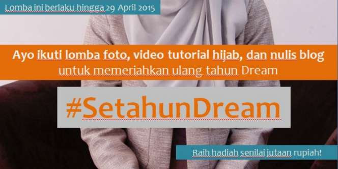 Semarak Lomba #SetahunDream