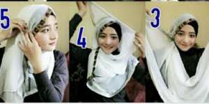 Gaya Jilbab Paris Payet, Praktis Tetap Cantik