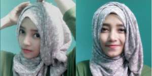 Tutorial Hijab Simple Chic