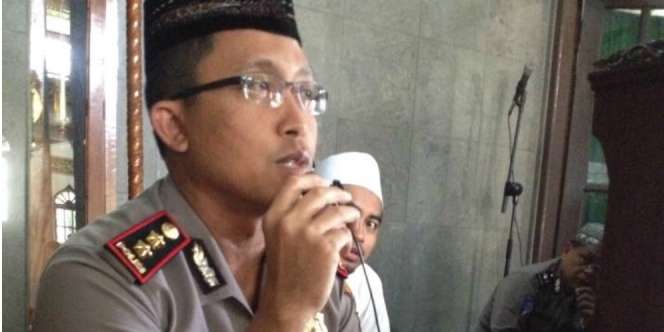 Saat Kapolres Perintahkan Salat Tepat Waktu