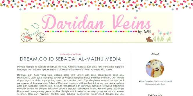 Lomba Blog: Dream.co.id Media `Al-Mazhu`