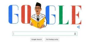 Ki Hadjar Dewantara Terpampang di Google Doodle