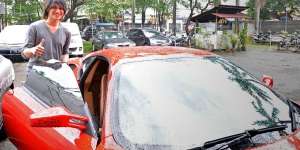 Ferrari `Nyangkut`, Adrenalin Kevin Aprilio Tertantang