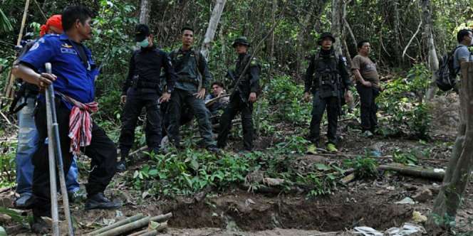 30 Makam Korban Perdagangan Manusia Ditemukan Dekat Malaysia