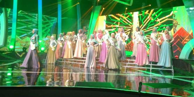 Hijaber Medan Raih Mahkota Putri Muslimah Indonesia 2015