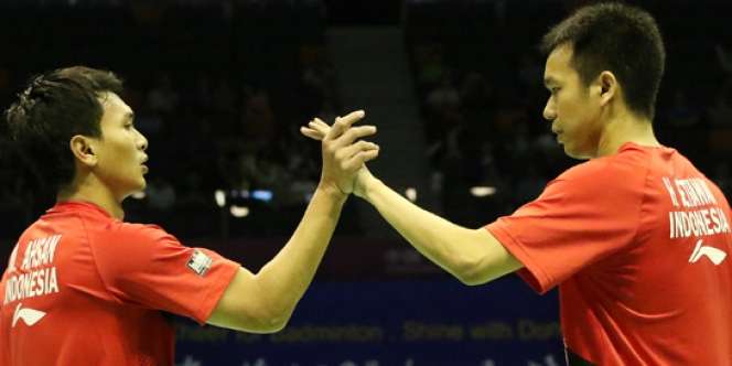 Hendra/Ahsan Menang, Indonesia Unggul 1-0 Atas Taiwan