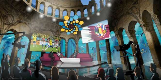 Proyek Gila Piala Dunia 2022: Studio TV Bawah Laut