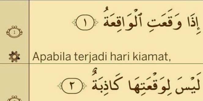 `Hindari` Kemiskinan dengan Surat Alwaqi'ah 