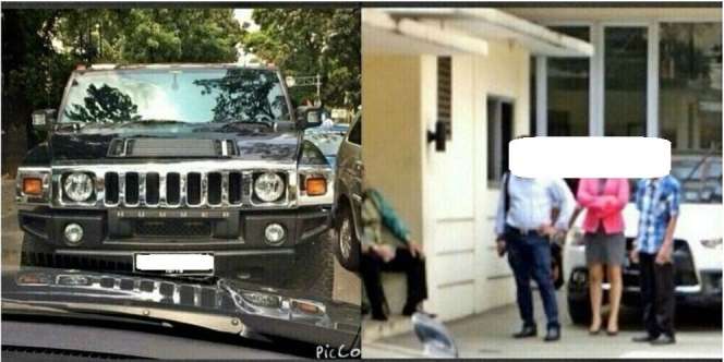 Heboh Hummer Rp 8 Miliar Lawan Arah dan Tutup Jalan