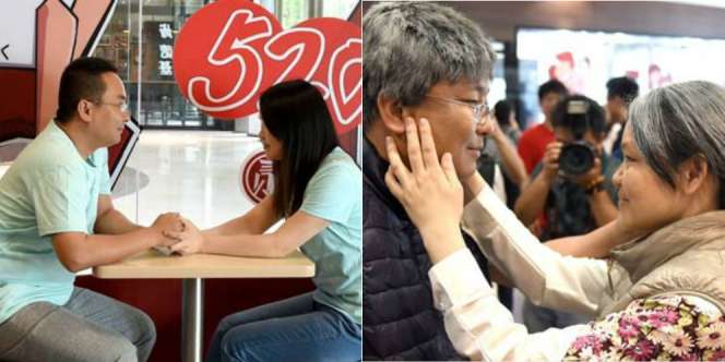 Pasangan Ini Permak Wajah Lebih Tua, Masih Cintakah?