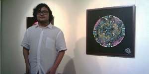 Ekspresikan Musik Lewat Lukisan Kanvas Bulat