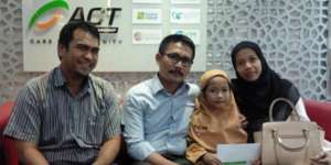 Bantu Anak Gaza, Bocah Tangerang Kuras Tabungan