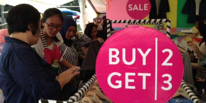 Berburu Diskon 70% di Jak Cloth 2015