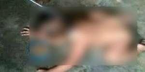 Heboh Foto Balita Diikat dan Diperlakukan Seperti Binatang