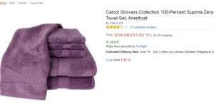 Heboh! Amazon Jual Handuk Seharga Rp 10 Ribu Triliun