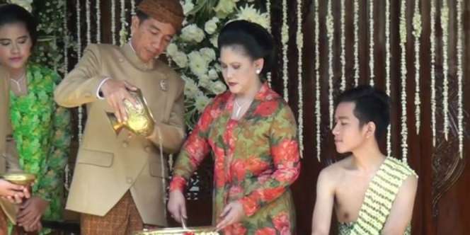 LIVE STREAMING: Prosesi Pernikahan Gibran-Selvi