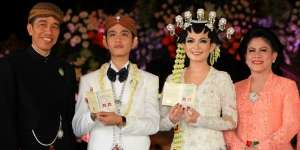 Gibran-Selvi Resmi Suami-Istri
