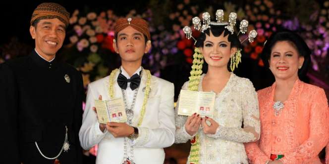 Gibran-Selvi Resmi Suami-Istri