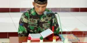 Tatkala Prajurit TNI Berlomba Lantunkan Alquran dengan Merdu