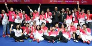Tim Bulutangkis Muda Indonesia Torehkan Prestasi di SEA Games