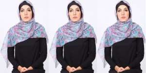 Simak Tutorial Hijab Segiempat Klasik