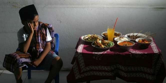 Berkah Makan Sahur, Meski Hanya Seteguk Air