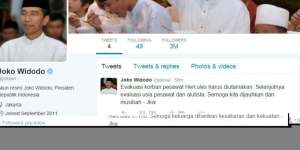 Lewat Twitter, Jokowi Sampaikan Duka buat Korban Hercules